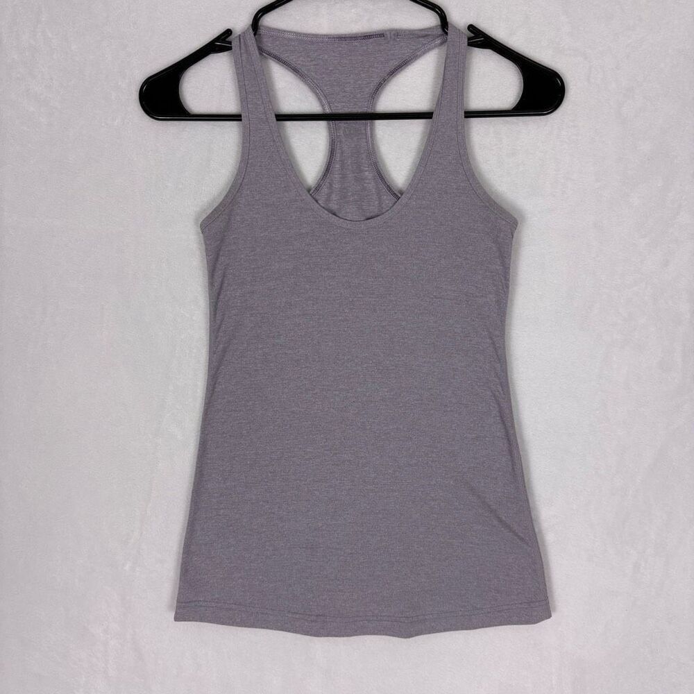 Lululemon Heathered Purple Cool Racerback Tank Top